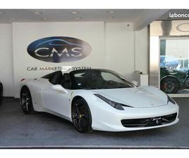 FERRARI 458 ITALIA FERRARI 458 SPIDER 4.5 V8 570CH