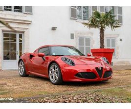 ALFA ROMEO 4C 1.8 TB COUPÉ 240 HP 1750 TBI - 1 ERE MAIN - 12 000KM