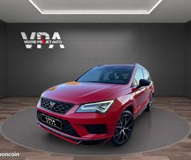 CUPRA ATECA CUPRA ATECA 2.0 TSI 300CH DSG 4DRIVE • FULL LED • GPS • APPLE CARPLAY • CAMÉRA DE RECUL