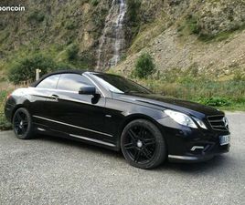 MERCEDES 350, CLASSE, E CABRIOLET, FINITION, AMG