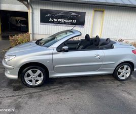 PEUGEOT 206 CC PEUGEOT 206 CC 1.6 110 CV FILOU