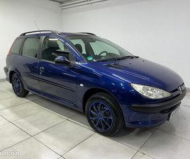PEUGEOT 206 1.4 GRAND FILOU ELLE EST ABSOLUMENT IMPECCABLE ET 100% D'ORIGINE MOTEUR ETC