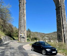 BMW SÉRIE 1 E82 135I NOIRE BOÎTE DKG MOTEUR N55