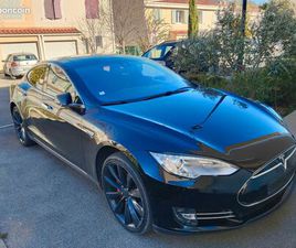 TESLA MODEL S P90D TESLA P90D NOIRE TOUTES OPTIONS RECHARGE GRATUITE ILLIMITEE