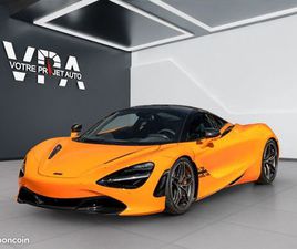 MCLAREN 720S COUPÉ 720CH • PACK CARBONE MSO B&W FREINS CÉRAMIQUE CAMÉRA 360° 17 800 KM