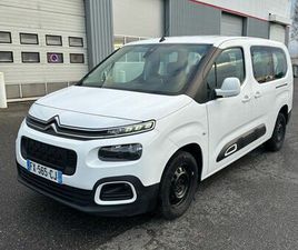 CITROEN BERLINGO SOCIETE CITROËN BERLINGO 7 PLACES FEEL XL 1.5 BLUEHDI 130 BVM6 1ÈRE MAIN – TVA RÉCUPÉRABLE