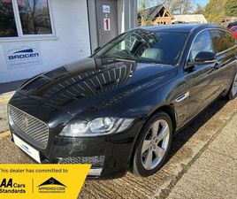 JAGUAR XF SPORTBRAKE D180 2018 JAGUAR XF 2.0TD PORTFOLIO (180PS) AWD SPORTBRAKE 5D 1999CC AUTO