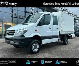 MERCEDES SPRINTER 316 CDI 4X4 PLATEAU BÂCHÉ 6 PLACES 37900HT