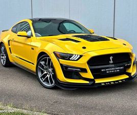 FORD MUSTANG SHELBY GT500 FORD MUSTANG GT V8 5,0L KIT SHELBY GT500 2017 – AUTOMATIQUE - SIÈGES RECARO / RÉGULATEUR ADAPTATIF / JANTES 20P