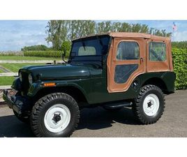 JEEP CJ5 1966 JEEP CJ5 VERT FONCÉ MANUEL, 3 VITESSES CONDUITE À GA...