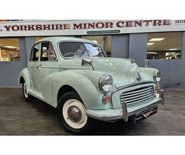 MORRIS MINOR 1956 MORRIS MINOR VERT MANUEL, 4 VITESSES CONDUITE À DROI...