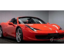 FERRARI 458 ITALIA SPIDER FERRARI 458 ITALIA SPIDER V8 566 CV