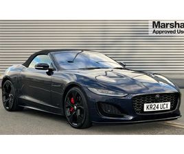 2024 JAGUAR F-TYPE 5.0 P450 SUPERCHARGED V8 75 PLUS 2DR AUTO AWD