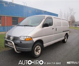 HIACE 2.4TD LXH28L-SBMRXW-VAN-4X4/343 PITKÔ LÔPIJUOSTAVA MALLI *** RAHOITUS ESIM. 75 €/KK