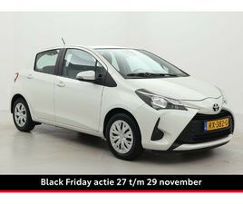 TOYOTA YARIS 1.0 VVT-I COMFORT | ORIGINEEL NL | AIRCO | RIJSTROOKSENSOR | GROOTLICHTASSISTENT | MULTIFUNCTIONEEL STUURWIEL | ELEKTRISCHE RAMEN VOOR | BLUETOOTH 