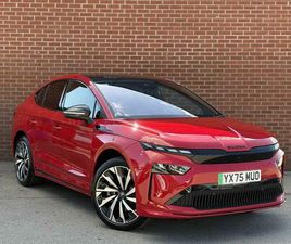 SKODA ENYAQ COUPE 82KWH 85X SPORTLINE COUPE AUTO 4WD 5DR