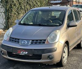 NISSAN NOTE 1.6I AUTOMAT TAŽNÉ ČR 1.MAJ.