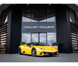 LAMBORGHINI HURACÁN EVO SPYDER - 5.2 V10 - GIALLO INTI | DEALER O.H. | LIFT | SENSONUM