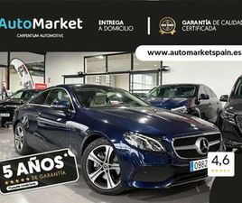 MERCEDES CLASSE E COUPE E 220 COUPÉ 220D 9G-TRONIC