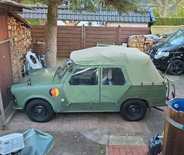 TRABANT NVA, DDR ,FORST KÜBEL