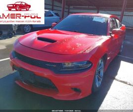 DODGE CHARGER R/T DODGE CHARGER RT 2021, 5.7L V8 370KM, RWD, OD UBEZPIECZALNI 5.7 BENZYNA
