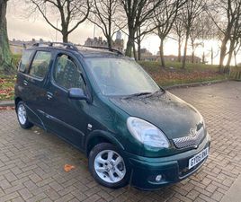 TOYOTA YARIS VERSO 2005 (05) - 1.3 VVTI T SPIRIT 5DR AUTO