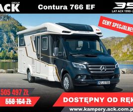 EURA MOBIL EURA MOBIL EURA MOBIL CONTURA 766EF MERCEDES SPRINTER KAMPER PÓLINTEGRA