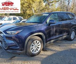 TOYOTA HIGHLANDER TOYOTA GRAND HIGHLANDER XLE 2024 2.4L 2.4 BENZYNA 265KM