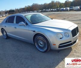 BENTLEY FLYING SPUR 2016R., V8, 4L, OD UBEZPIECZALNI 4.0 BENZYNA 507KM