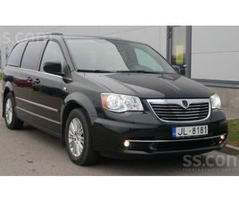 LANCIA VOYAGER, CENA 8 500 €. 2.8D. 193.T. KM ORIĢINĀLS NOBRAUKUMS. SENSORI ATPAKAĻSKATA ПРОЙДЕН - SLUDINĀJUMI