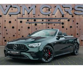 MERCEDES CLASSE E CABRIOLET E 53 AMG MERCEDES-BENZ E-KLASSE CABRIO AMG 53 4MATIC - 49597225 - VDM CARS