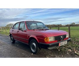 ALFA ROMEO ALFASUD 1983 ALFA ROMEO ALFASUD 1.3 SC À VENDRE PAR ENCHÈRE