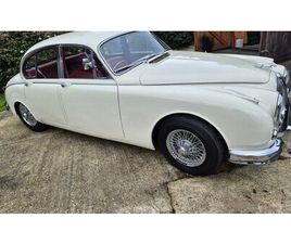 JAGUAR MARK 2 1965 JAGUAR MARK 2 BLANC MANUEL, 4 VITESSES CONDUITE À DR...
