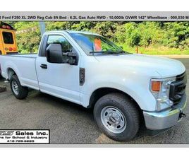 2022 FORD F250 XL RWD REGULAR CAB - 6.2L GAS AUTO SRW - 000,030 MILES