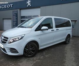 MERCEDES VITO VU CABINE APPROFONDIE BLANC 190 CH BVA 5PLACES FINITION PRO + ATTELAGE ET PACK ESTHÉTIQUE AMG