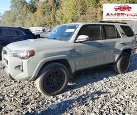 TOYOTA 4RUNNER TOYOTA 4-RUNNER 2022, 4.0L, 4X4, TRD OFF-ROAD, OD UBEZPIECZALNI 4.0 BENZYNA