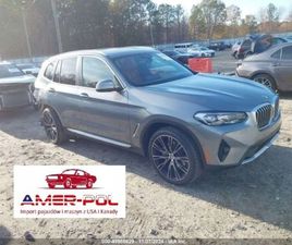 BMW X3 2024, 2.0L, SDRIVE30I 2.0 BENZYNA 248KM