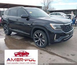 VOLKSWAGEN ATLAS VOLKSWAGEN ATLAS 2024, 2.0L, 4X4, SEL PREMIUM R-LINE 2.0 BENZYNA 269KM