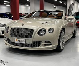 BENTLEY CONTINENTAL GTC SPEED 635CV A ENCAMP