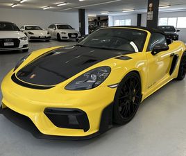 PORSCHE 718 BOXSTER SPYDER RS PORSCHE 718 SPYDER RS “500CV” A ANDORRA LA VELLA