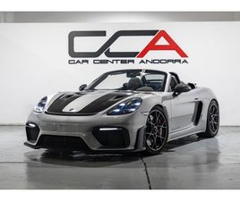 PORSCHE 718 SPYDER RS WEISSACH 500CV A ANDORRA LA VELLA