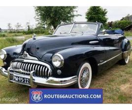 BUICK SUPER CONVERTIBLE BUICK SUPER EIGHT CABRIOLET | 1947 | ROUTE 66 AUCTIONS — OLDTIMERS — MARKTPLAATS
