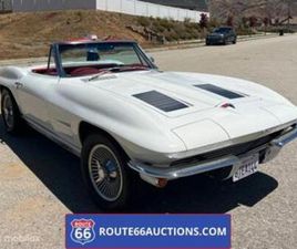 CORVETTE C2 CABRIO CHEVROLET CORVETTE C2 CABRIOLET | 1963 | ROUTE 66 AUCTIONS — OLDTIMERS — MARKTPLAATS