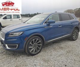 LINCOLN NAUTILUS RESERVE 2020 2.7L 2.7 BENZYNA 335KM