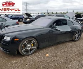ROLLS-ROYCE WRAITH 2014 6.6L 6.6 BENZYNA 624KM