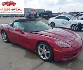 CORVETTE C6 CHEVROLET CORVETTE 2008 6.2L 6.2 BENZYNA 436KM