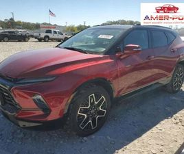 CHEVROLET BLAZER 2023, 3.6L, 4X4, RS, PORYSOWANY LAKIER 3.6 BENZYNA 308KM