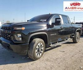 CHEVROLET K2500 CHEVROLET SILVERADO 2022, 6.4L, 4X4, K2500 CUSTOM, OD UBEZPIECZALNI 6.4