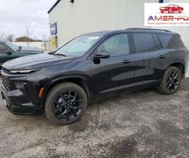 CHEVROLET TRAVERSE 2024, 2.5L, 4X4, RS, OD UBEZPIECZALNI 2.5 BENZYNA 328KM