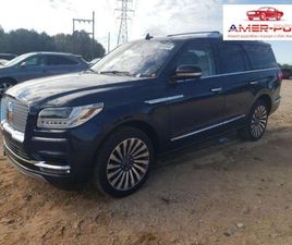 LINCOLN NAVIGATOR LINCOLN NAVIGATOR 2018, 3.5L, 4X4, RESERVE, OD UBEZPIECZALNI 3.5 BENZYNA